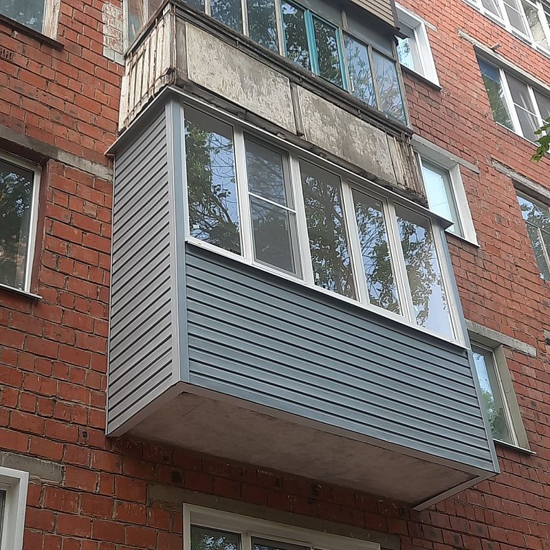 Балкон на ул. Молодёжная, Новочебоксарск