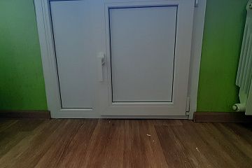 Хрущевский зимний холодильник с одной створкой 