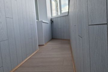 Теплое остекление и отделка балкона 8м2