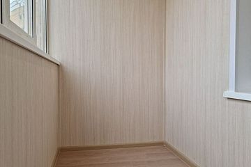Теплое остекление и отделка балкона 7м2