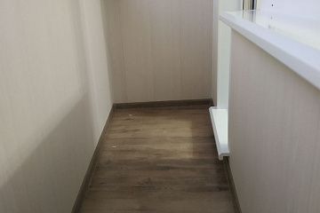 Теплое остекление и отделка балкона 4м2